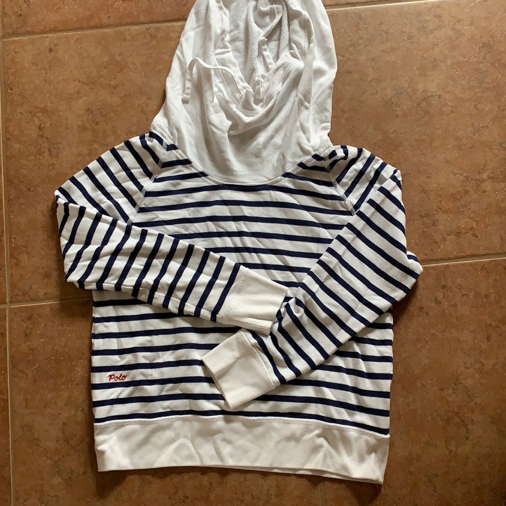 Polo Ralph Lauren funnel neck hoodie.
